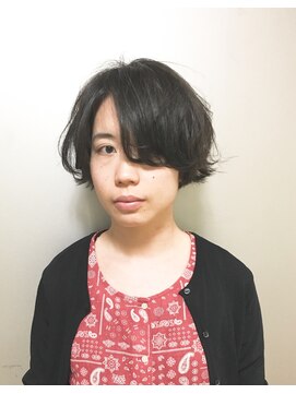 ピエドプールポッシュ(PiED DE POULE POCHE) 外国人風ショートボブ