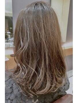 アイフィールアヴェダ 船堀店(i feel AVEDA) 【中村】ゆるふわピンクアッシュベージュ