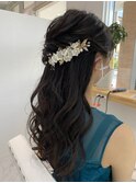 結婚式ヘアセット