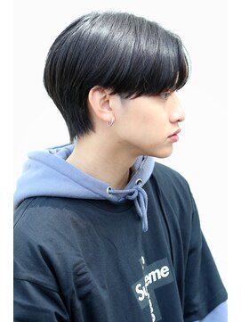 ザ サードヘアー 柏(THE 3rd HAIR) メンズライクナチュラルセンターパートジェンダーレス