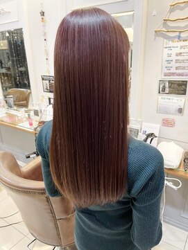 ネオリーブアイム 横浜西口店(Neolive aim) 後ろ姿マイナス10歳☆超音波ケア髪質改善　艶髪　【横浜】