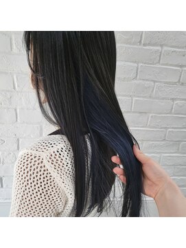 ミグバイリグ(MIG×LIG) ディープブルー インナーカラー