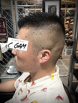 アルファベットシーガム(C gam) ボウズスタイル！