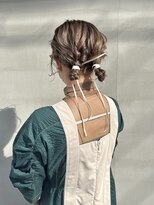 ヘアー アイス ルーチェ(HAIR ICI LUCE)&nbsp;ヘアセット　結婚式ヘアセット　ヘアアレンジ　/中西