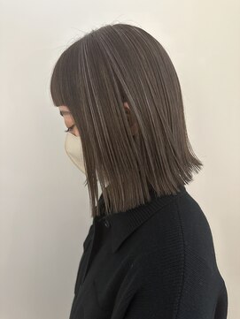 シェーン 仙台駅広瀬通店(schon) シルバーグレージュハイライト