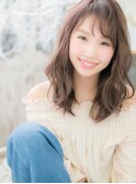 ニュアンス感ある大人かわいいほつれウェーブh2越谷20代30代40代