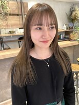 ディッセンバー 渋谷(December)&nbsp;【December】ダメージレス透明感カラー×髪質改善トリートメント