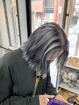 ヘアスタジオワン 藤沢店(HAIR STUDIO ONE) コントラスト最強ハイライト