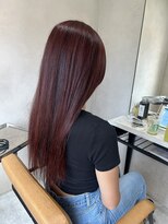 アジールヘア 東上野店(agir hair)&nbsp;20代30代ダブルカラーミルクティアッシュカラー透け感【上野】