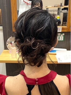 とにかくスピーディーなヘアセット！豊富な経験値が生み出す磨き上げられた技術であなたの可愛いを作ります