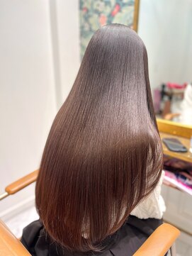 リケア 岸和田店(RECARE) サイドナチュラルレイヤー/つやつや髪質改善ストレート