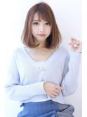 20代30代40代50代美髪ピンクブラウン切りっぱなしボブショート