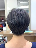 黒髪ショート