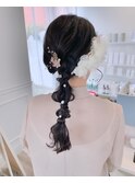 お呼ばれヘア/ヘアアレンジ