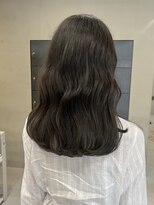 ヘアー アイス ルーチェ(HAIR ICI LUCE) オリーブグレージュ透明感カラー艶カラー髪質改善/今枝