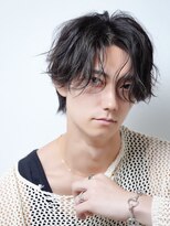 アルファ 新宿(alpha) 【alpha 新宿】センターパート×スパイラルパーマ