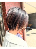 ☆　軽やか　前下がりショートスタイル　☆