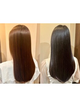 【亀島駅10秒】髪質改善/縮毛矯正で理想の美髪を叶える♪大人の上質ヘアスタイルを提案＊白髪ぼかしも◎