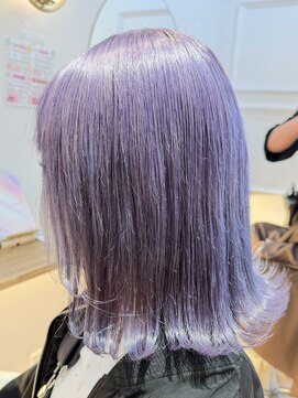 ラビスモア(Lovis moa) ピンクアッシュ/メルティカラー/似合わせカット/上尾/韓国