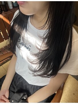 コトンアトリエ 人形町(COTON atelier) 顔まわりレイヤーでイメージチェンジ!