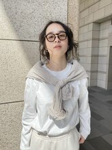 エイチ 天神橋(H) 20代30代レイヤーカットオージュアアンブレラカラータッセルボブ