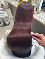 ビビバイベル(BiVi by BHEL)&nbsp;桑名ロングレイヤーカットハッシュカット透明感カラー重めロング