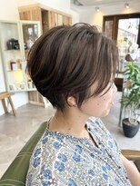 ロストシティー 二俣川(LOST CITY)&nbsp;絶壁解消ひし形小顔前下がりショートボブ30代40代