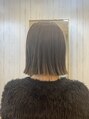 アグ ヘアー ユウ 小倉魚町店(Agu hair you)&nbsp;透けるカラー×プツっとカット