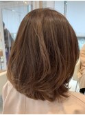 白髪染め/白髪ぼかし/カラー/ミディアム/綱島/30代/40代/50代