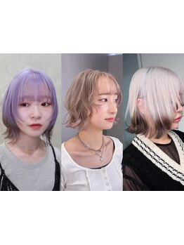 業界屈指のカラー技術であなたのなりたいを叶える♪他店で理想の色味にならなかった方にもおすすめ◎