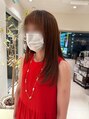 レナークアリア(LENAHC ARIA) ロングのレイヤースタイルお顔周りが明るくみえます♪