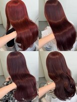 エン 栄店(enne)&nbsp;ココアベージュ/クラゲヘアー/レイヤー/小顔/ココアブラウン/栄