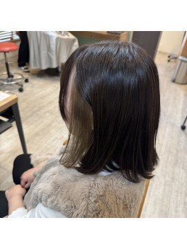 クロエバイラヴィズム 郡山さくら通り店(CLOE by LUVISM) インナーベージュ・ボブ