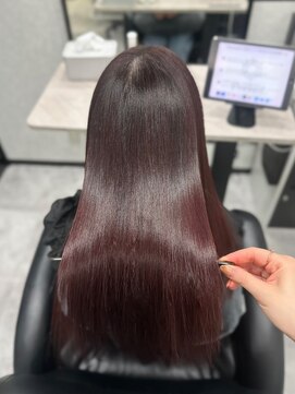 ピリオド 蒲田(Period.) 髪質改善/ピンクカラー/ブリーチなしカラー/蒲田/近藤