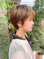 サンドパールス 仙台店(sand PALCE)&nbsp;髪質改善/大人ガーリー/似合わせカット/ショートボブ前髪/仙台
