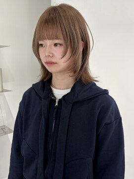 キーン 立川店(keen) 【keen×kariya】ベージュ×ミディアムレイヤー