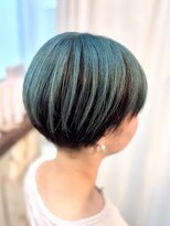 コハク(COHAQ BEAUTY AND RESORT)&nbsp;ショート/ハンサムショート/アンブレラカラー/ブリーチ
