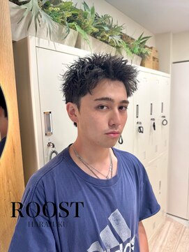 ルースト 原宿店(ROOST) スパイキーショート/波巻きツイストスパイラル/ピンパーマ/原宿