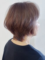 リコ(LIKO) 大人ショート☆白髪ぼかし/似合わせ/ひし形/明るい白髪染め