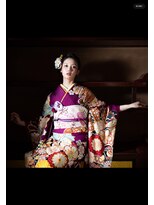 ミノル(MINORU)&nbsp;成人式　前撮り　ヘアセット　メイク　着物レンタル