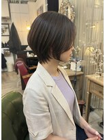 ソレイユ 新宿御苑前 (SOLEIL)&nbsp;頭の形が綺麗に見えるショートカット