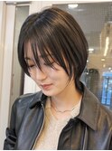レイヤーカット ボブショートカットレイヤーボブ表参道髪質改善