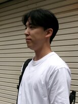 ヒントステーション フォーメンズ(HINTSTATION for Men's) 〈浅草 半個室〉 ナチュラルセンターパート