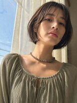 キース ヘアアンドメイク 恵比寿(kith. hair&make)&nbsp;丸みコンパクトボブ/大人カジュアル/タッセルボブ