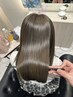 【西村限定】カット+透明感艶カラー+プレミアム髪質改善トリートメント