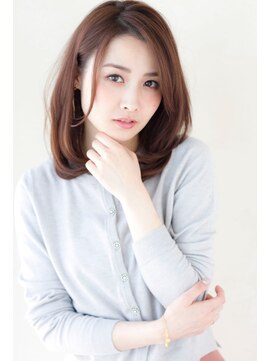 マリアバイアフロート(Maria by AFLOAT) エフォートレスハニーヘア大人かわいいミディマーメイドアッシュ