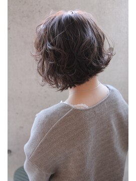 ヘアーアンドメイク シーク 吉祥寺(HAIR&MAKE SeeK) 外国人風グレーパール×切りっぱなしボブ