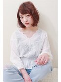 ふわミディフェアリーボブ