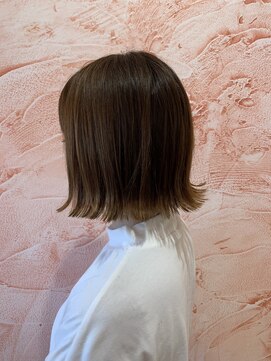 ジール(zeal) 切りっぱなしボブ