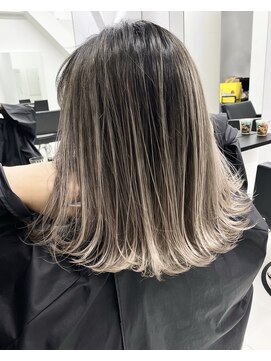 アライブ キチジョウジ(ALIVE Kichijoji) ALIVE吉祥寺 バレイヤージュグラデーション着物ことりベージュ